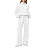 Conjunto de sudadera y pantalón deportivo extragrande de dos piezas